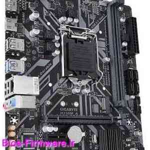 دانلود فایل آپدیت بایوس ، فریمور مادربرد گیگابایت Gigabyte H310M A rev.1.0 Bios firmware